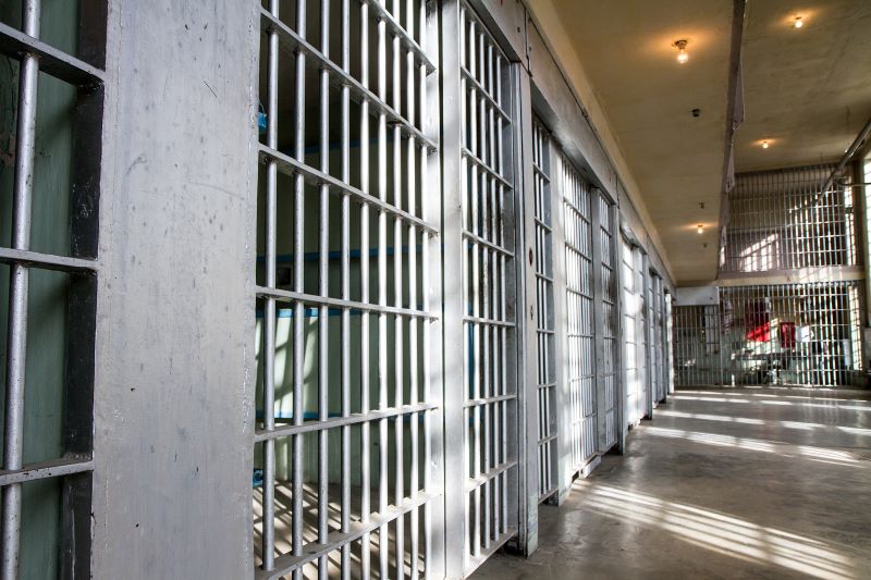 Prison cells where inmates serve life sentences
