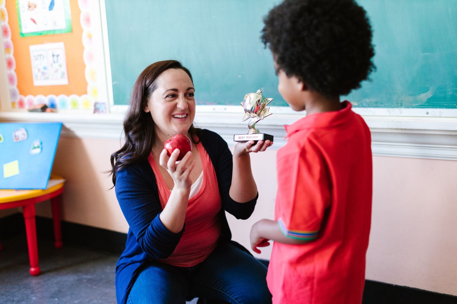 parent praising child conditionally