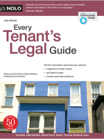 Tenant's Legal Guide - Nolo